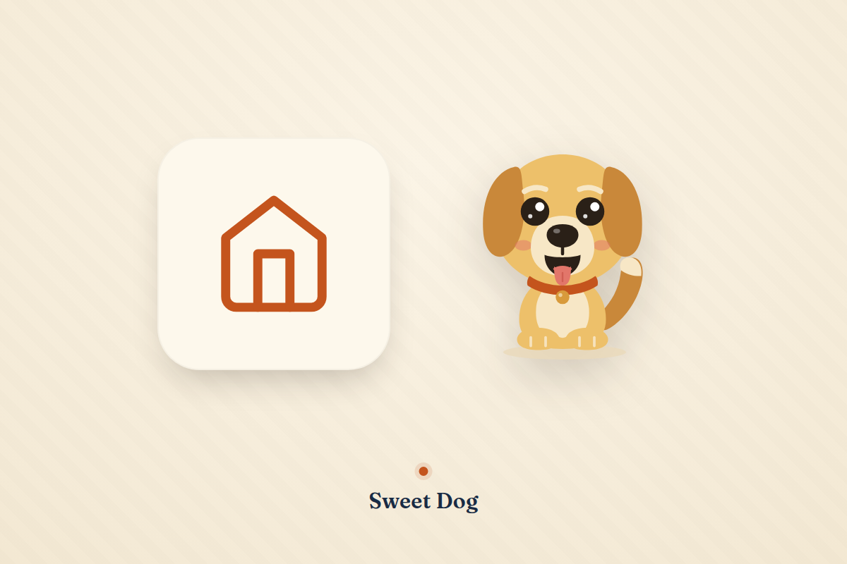 Illustration of the “Choosing and welcoming my dog” learning path